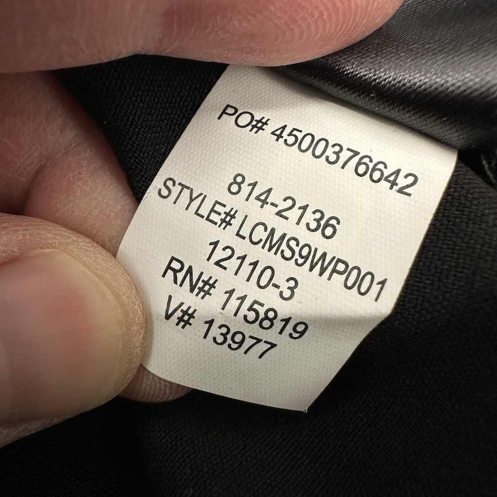 Liz Claiborne Career Classic Straight Leg Slimming‎ Black Pants Women's 10 NWT - Picture 6 of 13